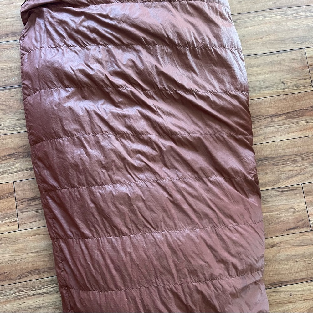Vintage THE NORTH FACE GOOSE DOWN SLEEPING BAG Brown Color . 80+” U.S.A. - Picture 3 of 9